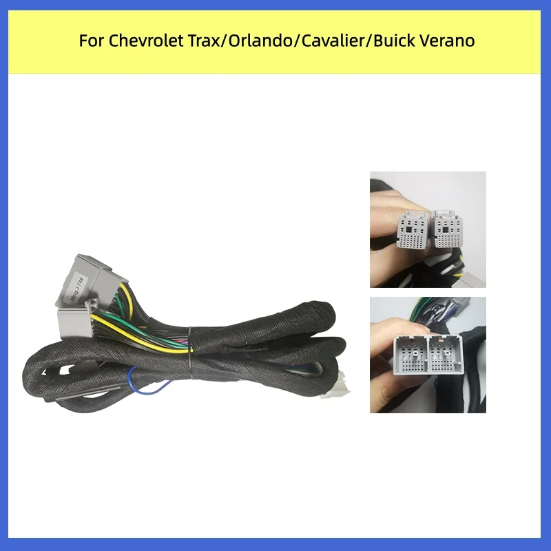 

For Chevrolet Trax/Orlando/Cavalier/Buick Verano Car Audio Modification DSP Amplifier Wire Harness Connector Accessories Auto