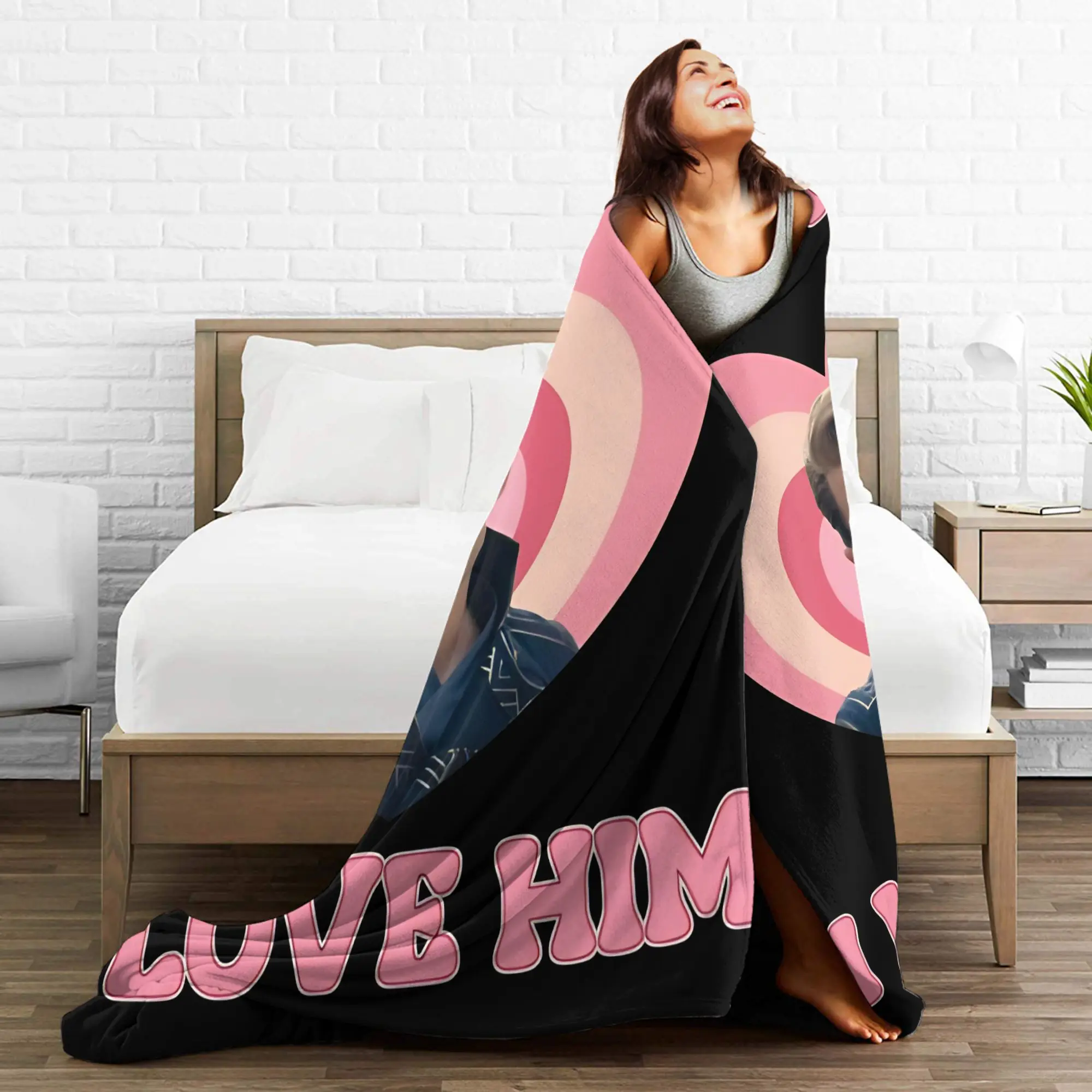 Coperte calde per bambini Viaggio in aereo Jonathan Bailey Coperta da tiro Copriletto in flanella per sedia Divano letto Copriletto modello