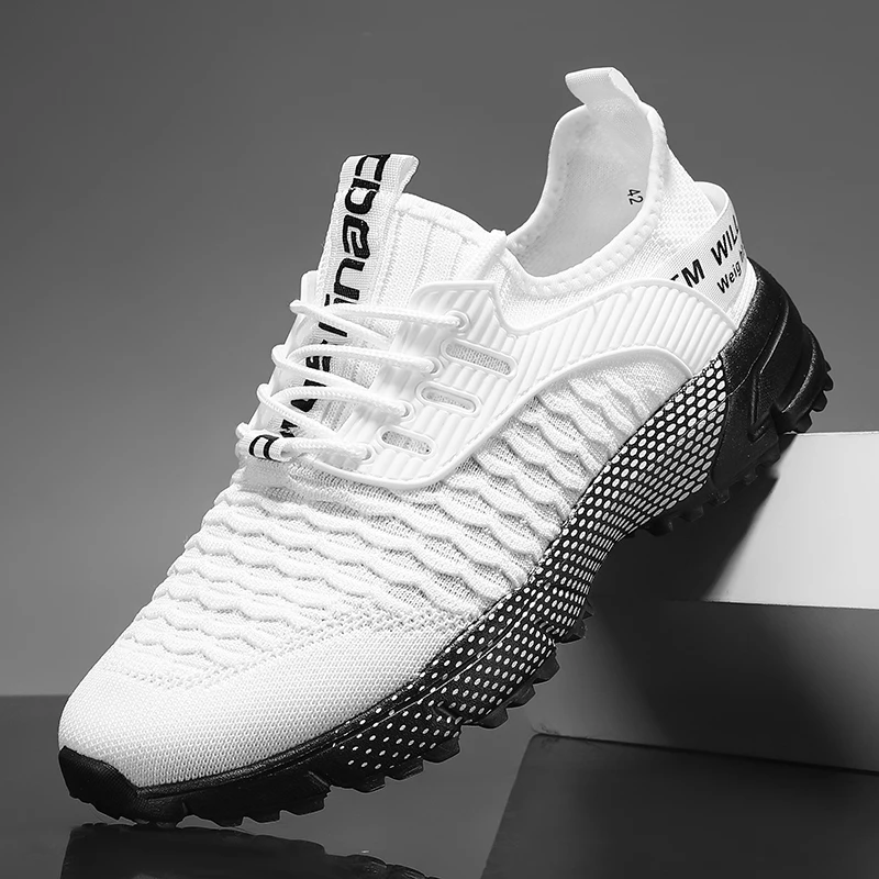 

2026 Summer Men's Loafers Walking Mesh Breathable Summer Comfortable Casual Shoes Sneakers Zapatillas Hombre Men Running Shoes