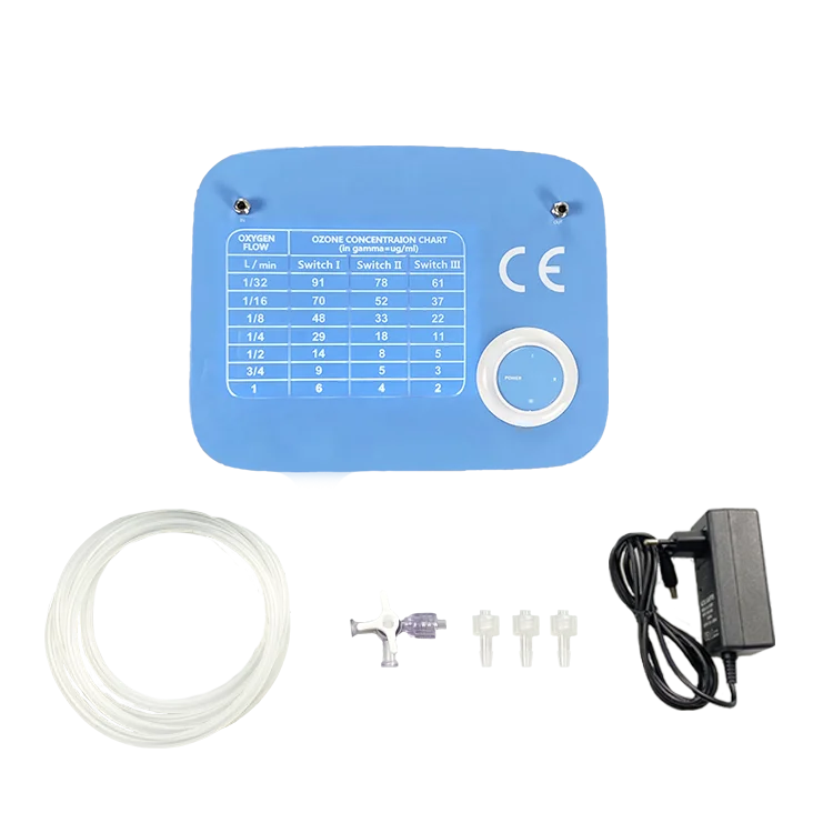 AQUAPURE Patent 100% Double Quartz Glass Electrode ozone healing  treatment machine medical ozone generator