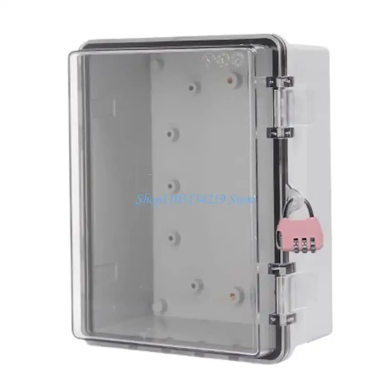 N5KC Weatherproof Outdoor Electrical Case Lockable Designs Upgrades For Garden Camping