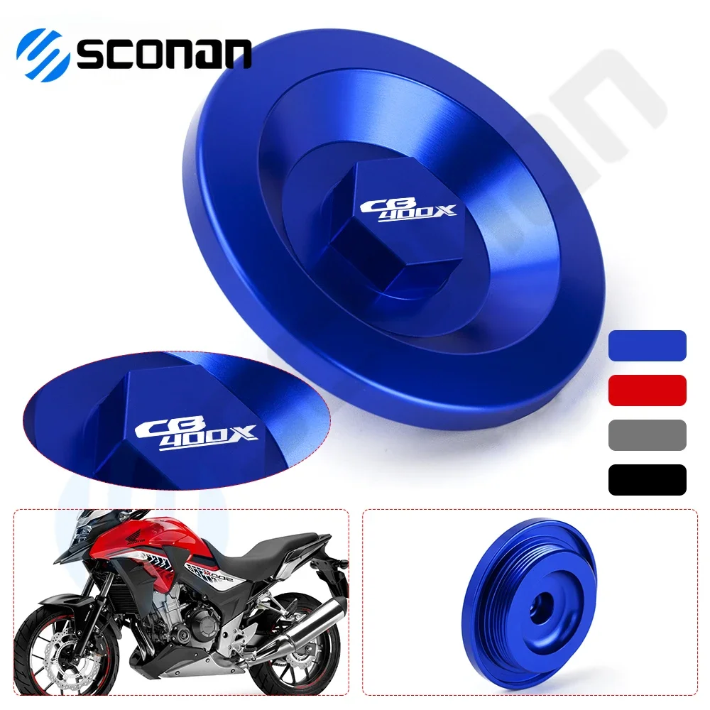 

Motorcycle Accessories CNC Aluminum Engine Ignition Cover Plug For Honda CB400X CB500X CB 400X 500X CB 400X CB 5000X