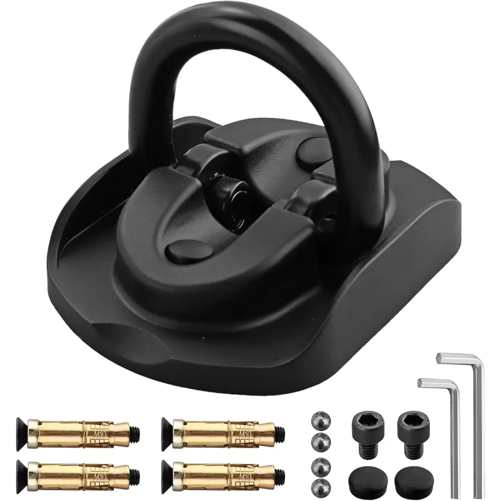 

Security Ground Anchor - Heavy Duty Alloy Steel Anti-Theft Wall Anchor Lock for Motorcycle,Bicycle