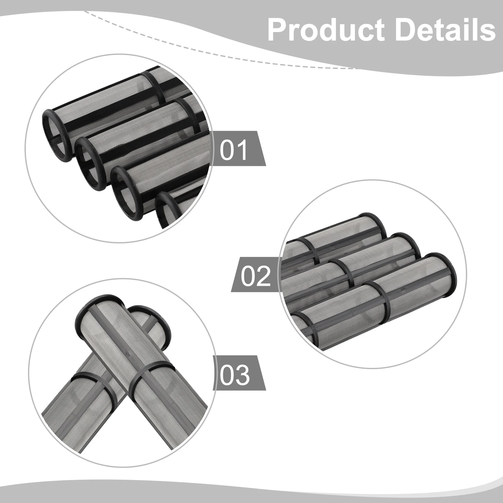 

Hot Sale Protable Useful Filter Manifold Airless Dia 31mm Sprayers Pump 244067 244068 244071 Long Manifold 30/60/100 Mesh 4Pcs