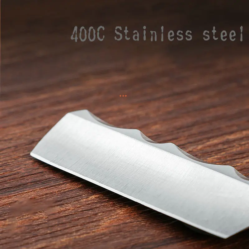 Maquinilla de afeitar profesional de madera para Barbero, maquinilla de afeitar de borde recto, Barba, regalo, calidad Premium