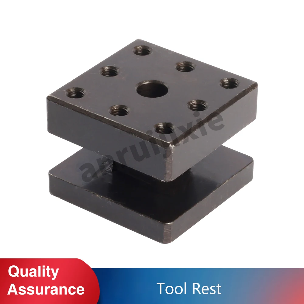 Four-Position Tool Post, Square Tool Rest, SEIG SC2-084&C2&C3-112&Grizzly G8688 Metal Tool Rest Mini Lathe Accessories