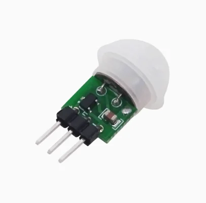 10pcs Mini IR Pyroelectric Infrared PIR Motion Human Sensor Automatic Detector Module AM312 Sensor DC 2.7 to 12V