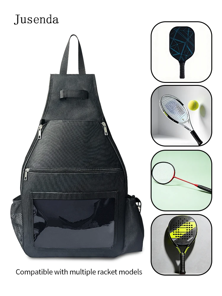 

New Lightweight Unisex Waterproof Tennis Racket Bags, Large Capacity Backpack for Pickle Ball, Tennis, Badminton Crossbody Bags