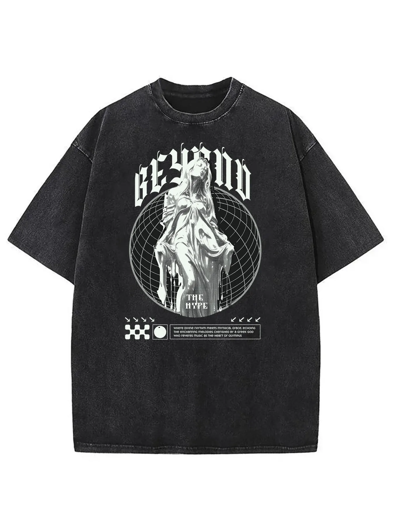 Men's Vintage Washed T-Shirt with 