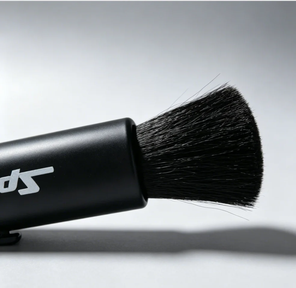SPORT logo Car Outlet Air Conditioning Brush Retractable Car Air Condition Cleaning Brush car accessories for BMW KIA Audi Tesla