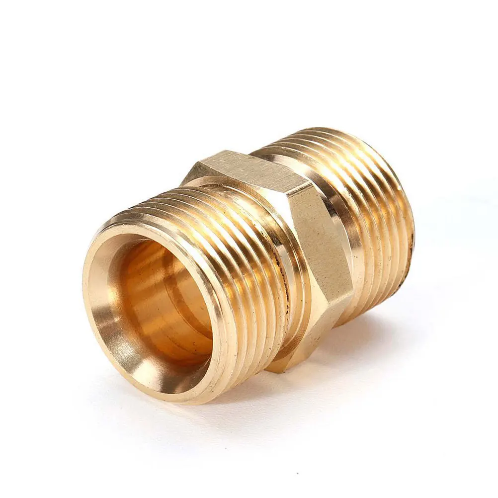 

10m Professional High Pressure Washer Hose 22mm-15 Female Connection Smooth Plastic Cover Car Cleaning Washing Machine Hose