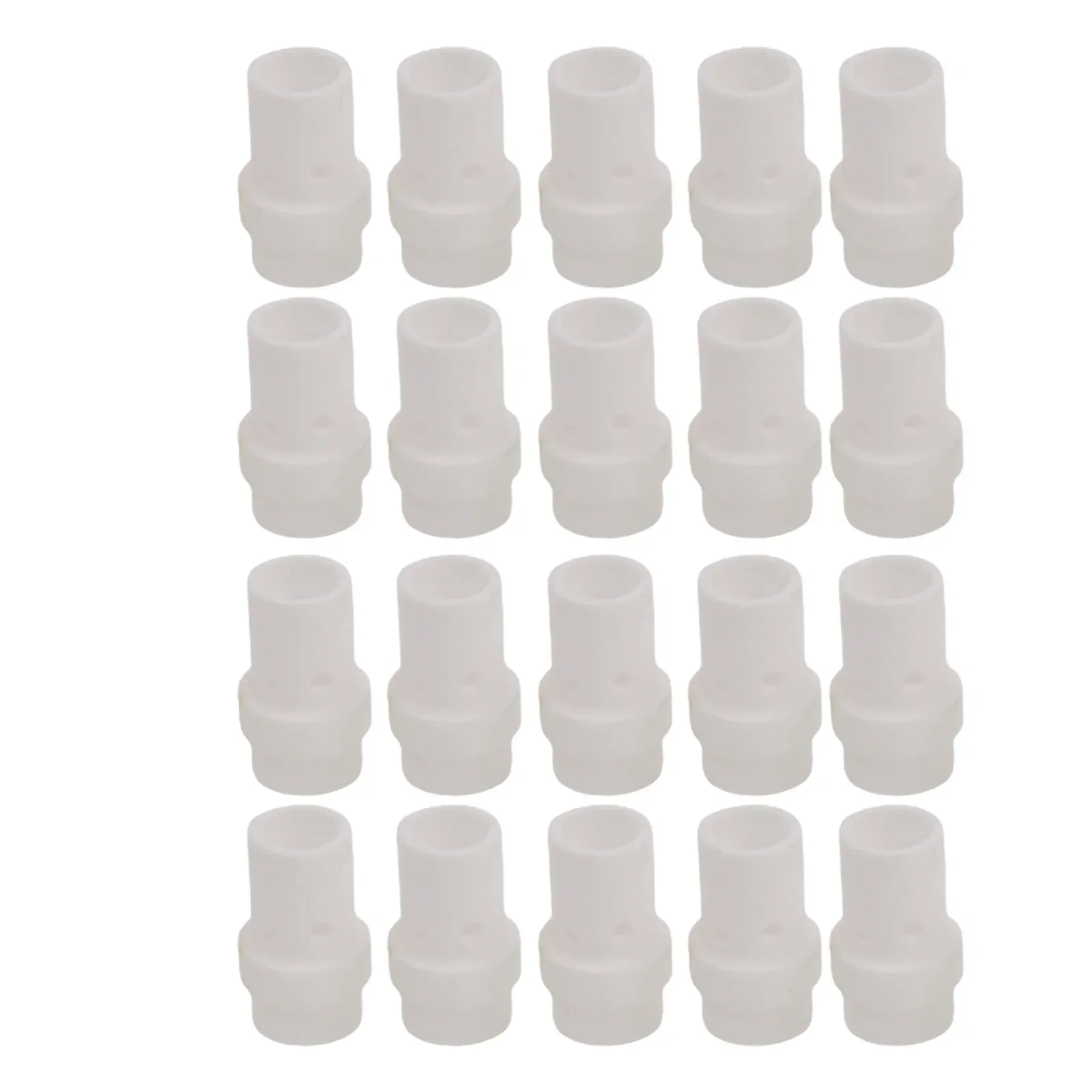 20pcs Gas Diffuser 24KD/36KD Accessories Ceramic Consumables Diffuser For Gas Head MIG Parts High Quality