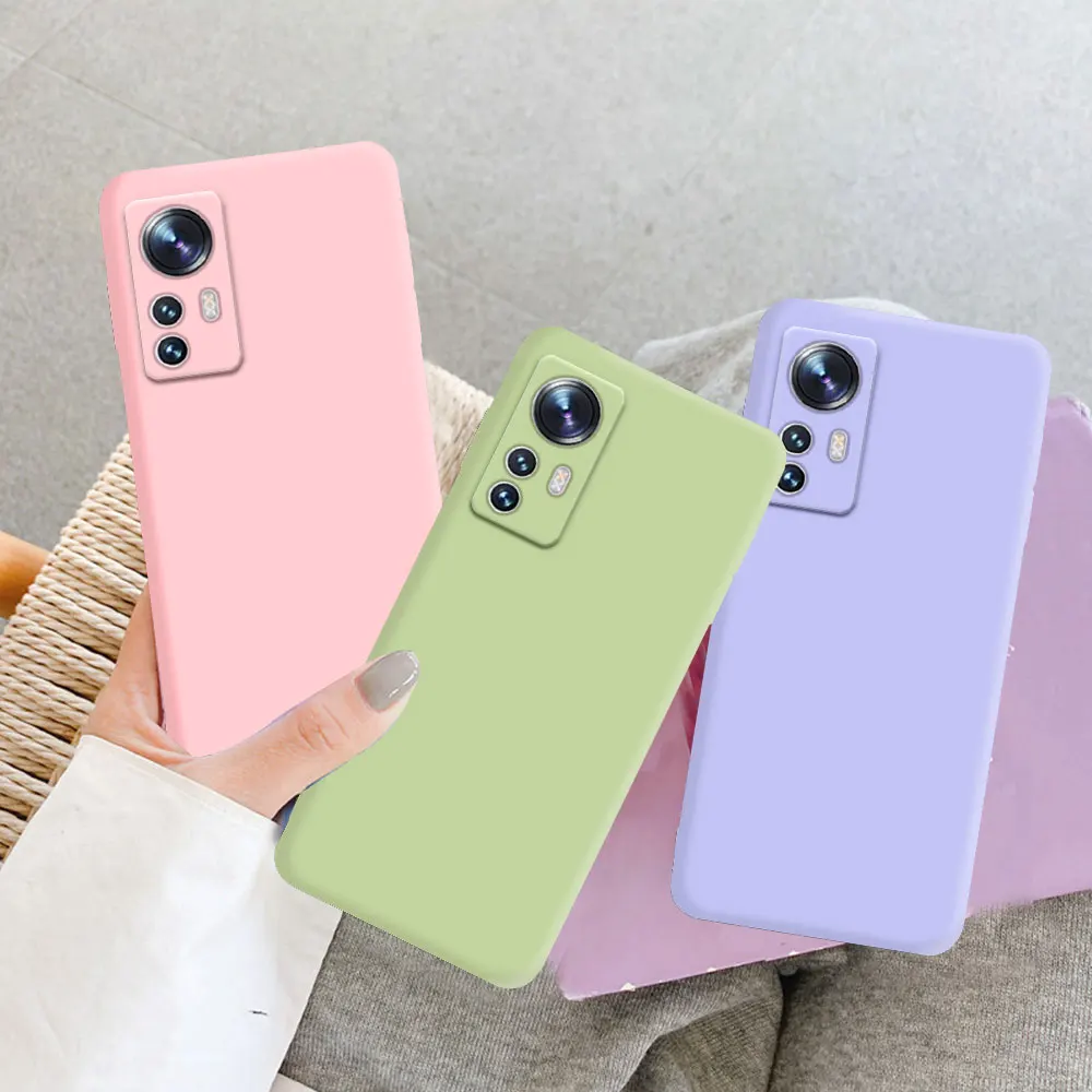 Liquid Silicone Phone Cover for Xiaomi Mi 12 12S 12X 12T 13 Pro Mi12 Lite NE Mi 13 Pro Mi13 Lite Civi 1 2 3 5G Case