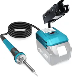 60W Cordless Electric Soldering Iron for Makita 18V Portable soldering station Fast Heating DIY Appliance Repair Welding Tools