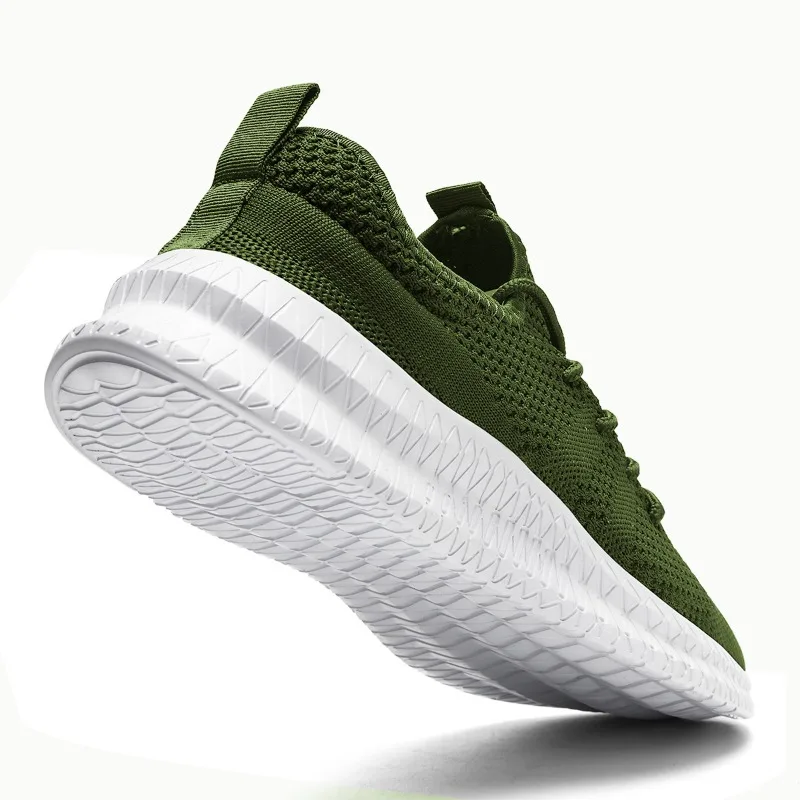 Men Casual Shoes Breathable Comfortable Men\'s Sneakers Anti-slip Lace-up Running Shoe Flats Loafers Tennis Plus Size 50 Zapatos