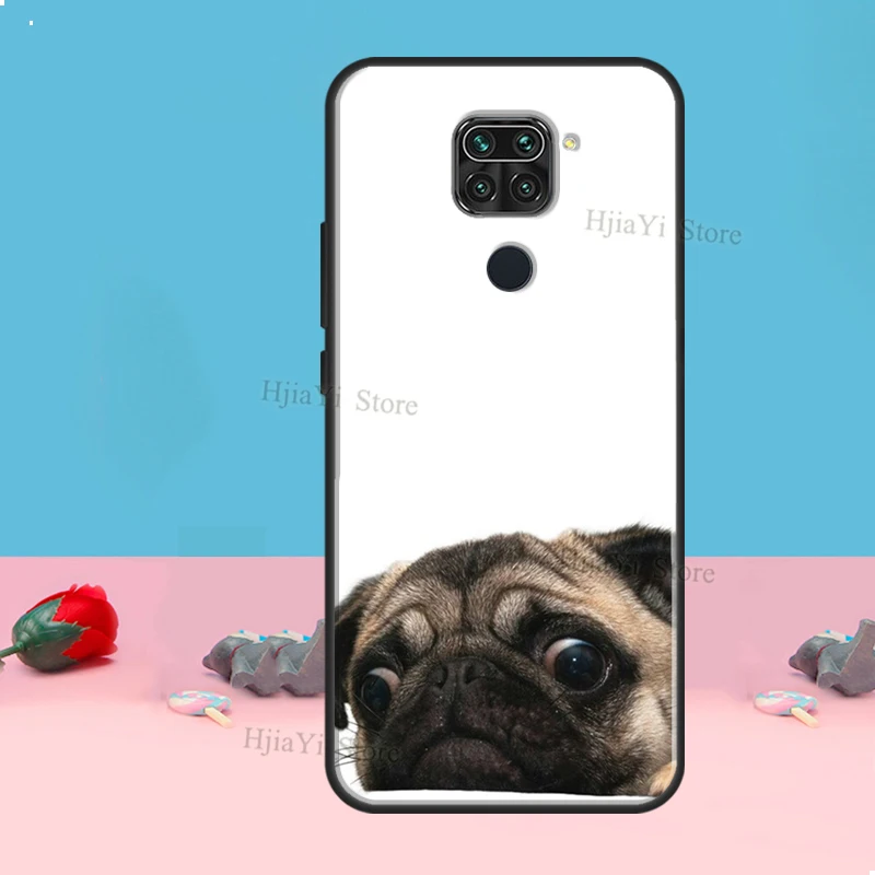 Pug Dog Case For Redmi Note 8 9 10 11 12 Pro Plus 10S 11S 12S Cover For Redmi 9C 10A 10C 12C Coque