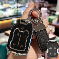 Key Fob Cover for 2022 2021 2020 2019 Chevy Silverado and GMC Sierra 1500 2500HD 3500HD Keyless Keychain Lanyard
