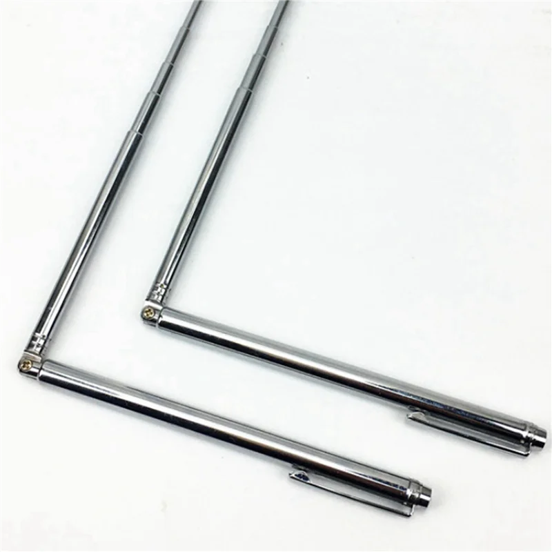 【التصغير الأخير!】4 قطعة أداة كشف المياه المحمولة لقضيب التغطيس قضبان قابلة للتعديل مرنة للكشف عن روح الماء شبح الذهب المدفون Ite