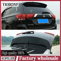 Car Styling ABS Plastic Unpainted Primer Rear Trunk Boot Lip Wing Rear Spoiler For Mitsubishi Outlander 2013 2014 2015 2016 2017