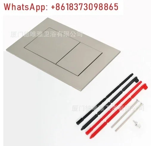 1 шт., удобный контроль смыва для унитаза для двойной смывной пластины TECE, подходит для TECE 9240401 9240407 9240417   Детали ванной комнаты