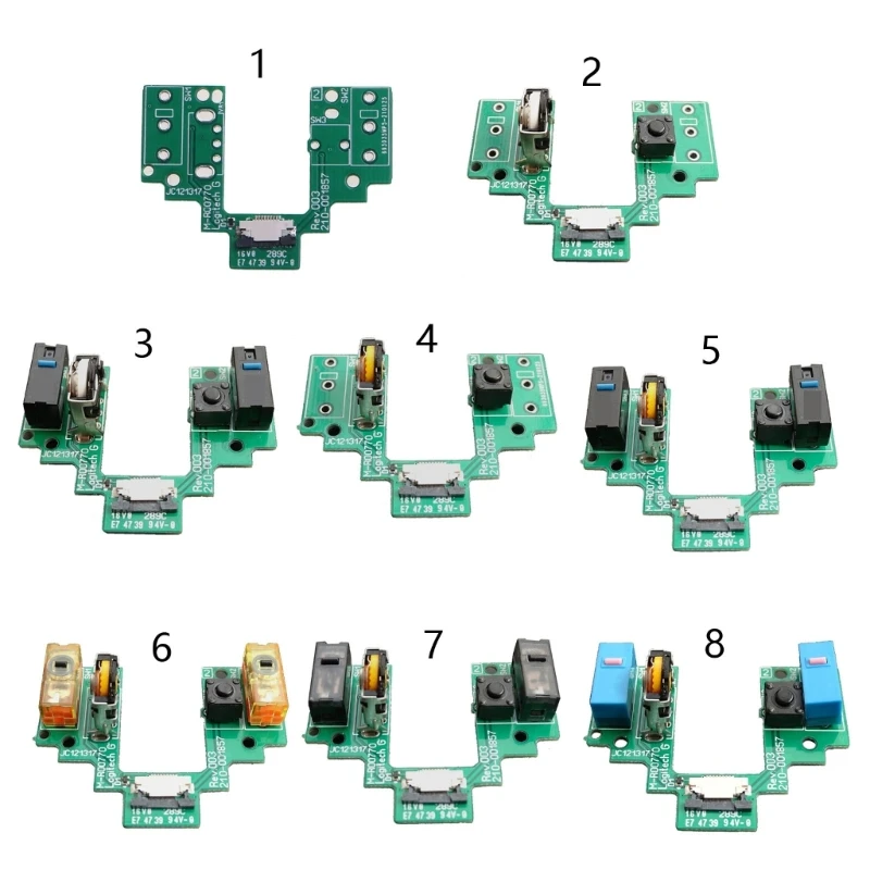 Top Mouse Motherboard Micro Switch Button Module Button Board Replacement for G Pro Wireless Gaming Mouse