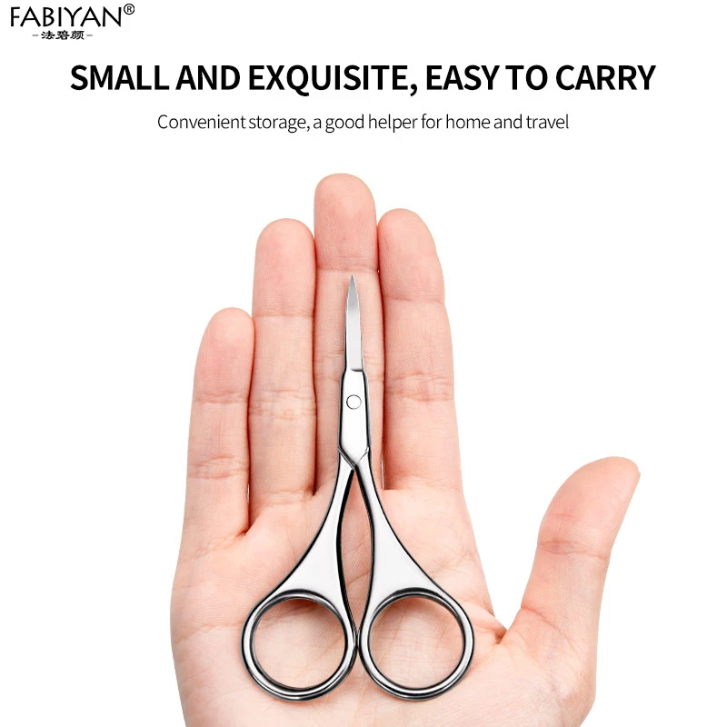 Stainless Steel Eyebrow Eyelash Nose Hair Scissors Remover Makeup Tool Nail Scissors Manicure Cuticle Remove Cutter Trimmer