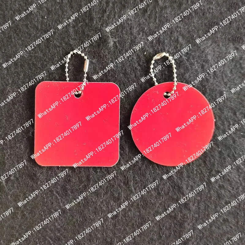 100pcs PVC Sale Tags Reusable Plastic Discount Price Tag Round Square Shoes Bag Hanging Label Promo Sign Card String Ticket