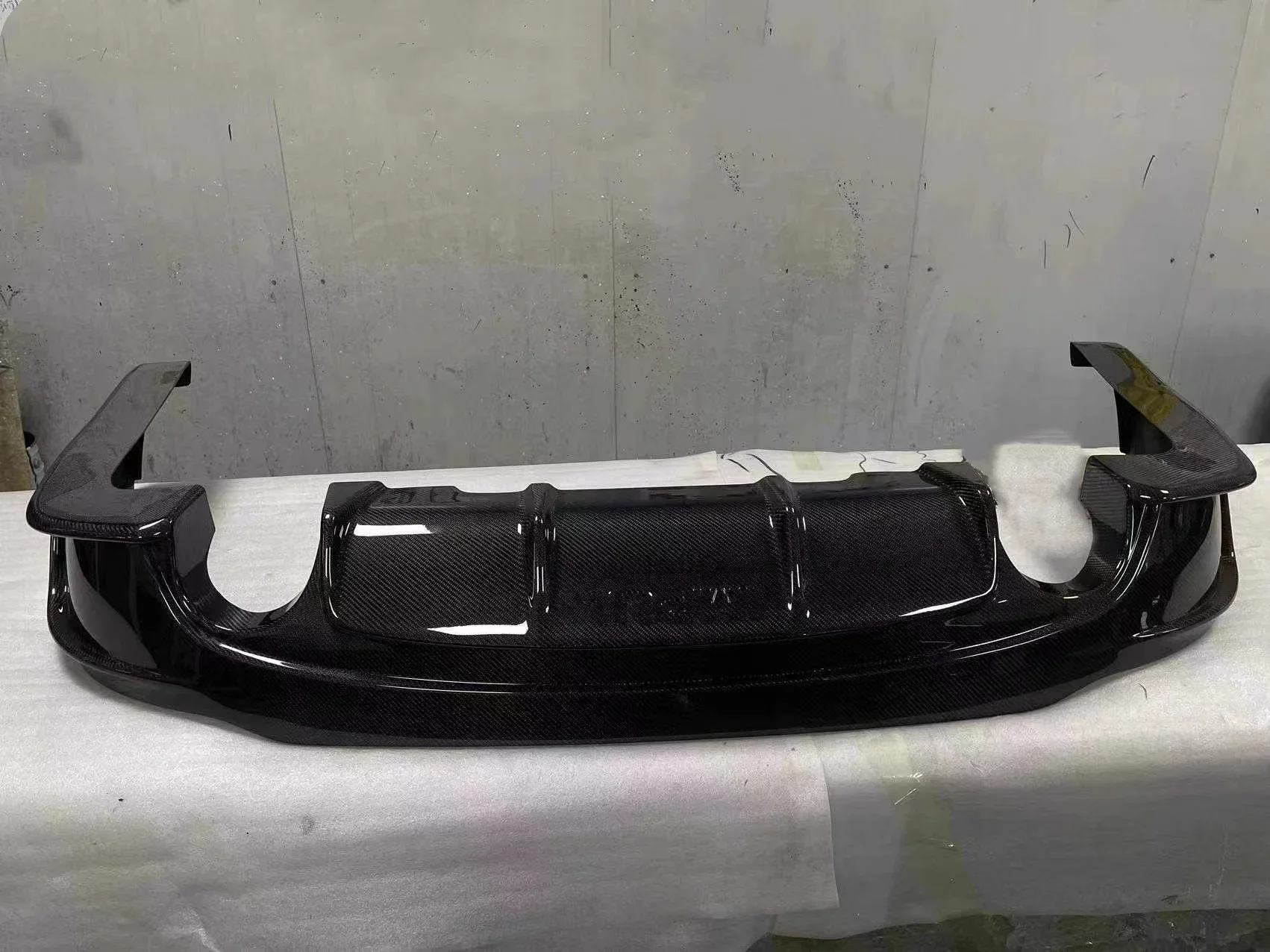 Задний диффузор MRD из углеродного волокна для Infiniti Q50 2014+, бампер для губ, диффузор для губ IMPUL Style