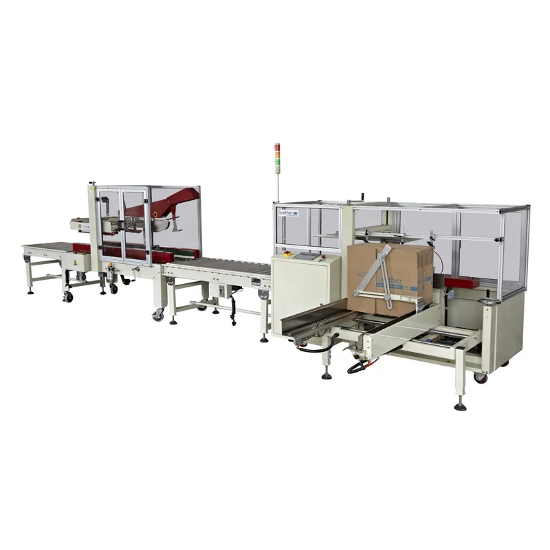 Brother Automatic Bottle Carton Packing Line Production Line
