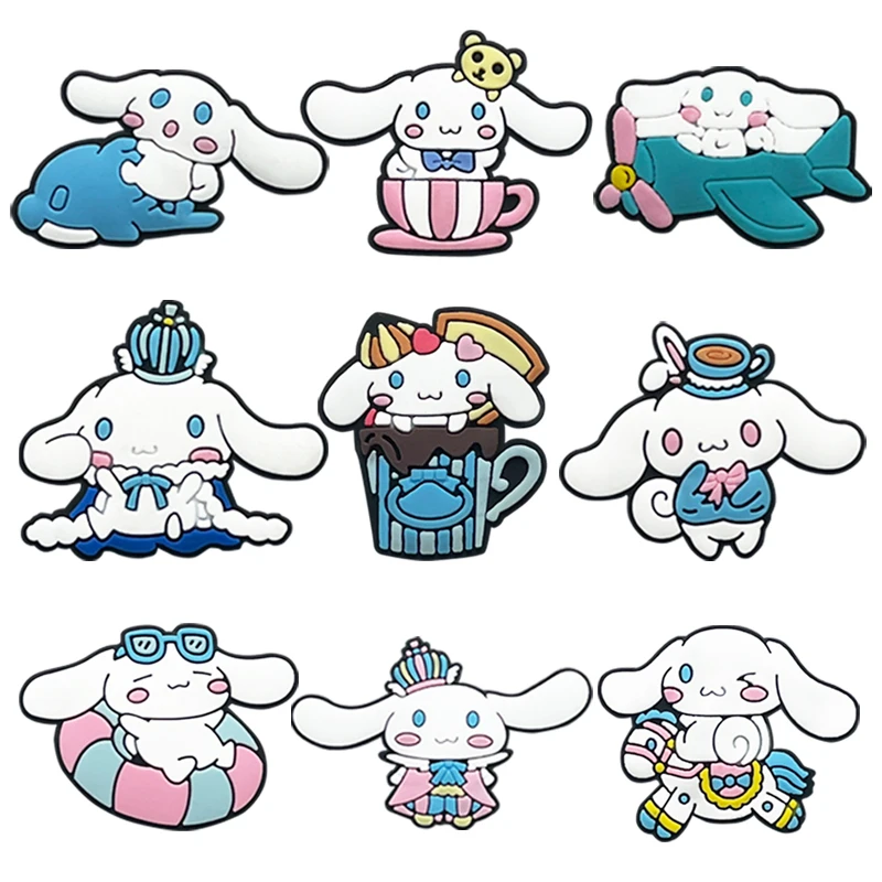 Zufällige 30-100 Stück Sanrio-Serie Schuh-Charms für Clogs, Sandalen, Schuhdekorationen, Zubehör, Schnallen für Weihnachts- und Geburtstagsgeschenke – Detail 18