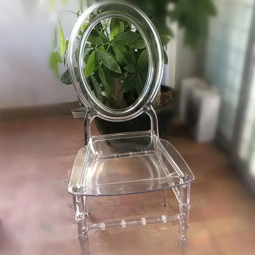 

'hotel high back banquet party acrylic tiffany chiavari plastic acrylic transparent new french style resin wedding chair