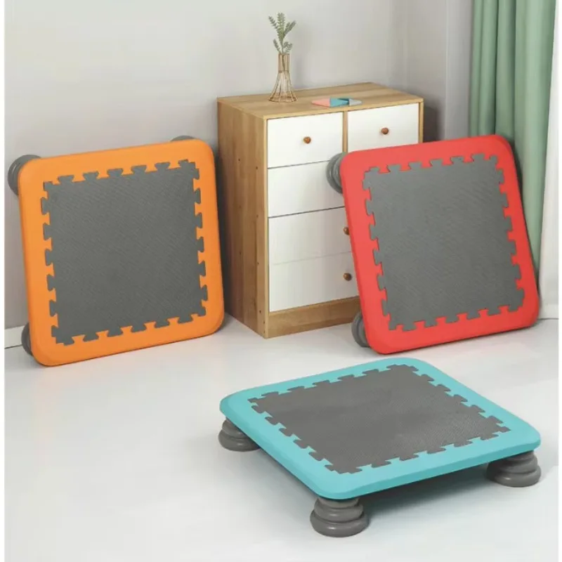 

Toddler Mini Trampoline Sensory Training Equipment Kids Bouncing Board Jumping Pad Gymnastics Springboard Fitness Sports Toys