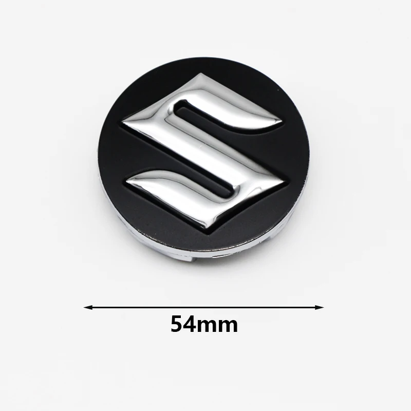 54mm 60mm 4Pcs Wheel Center Hub Caps Cover Logo Emblem Badge For Suzuki Tianyu SX4 Shangyue Ruiqi New Alto Swift