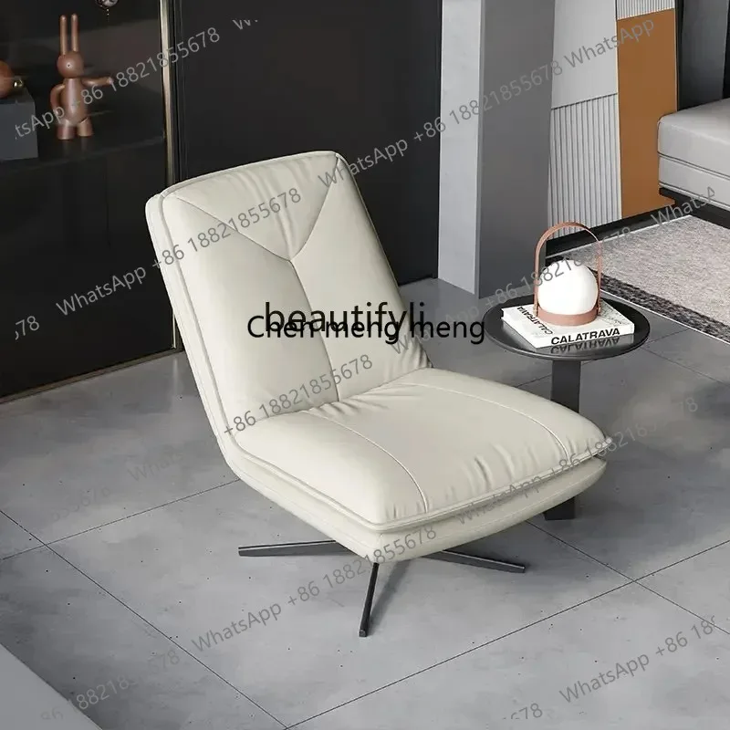 lhy 26 new zq Italian Couch Living Room Single Rotating Leisure Chair Modern Minimalist Wingback Chair ss 26