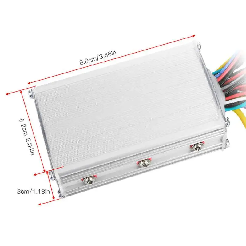 Waterproof LCD Display E-Bike Motor Controller Kit 24V36V48V 250W350W for Electric Scooter