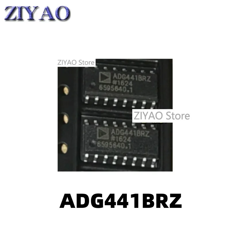 

5PCS ADG441 ADG441BRZ ADG441BR SOP-16 packaged analog switch chip