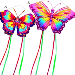 New Arrive Outdoor Fun Sports  Beautiful butterfly Kite With Handle And String Good Flying