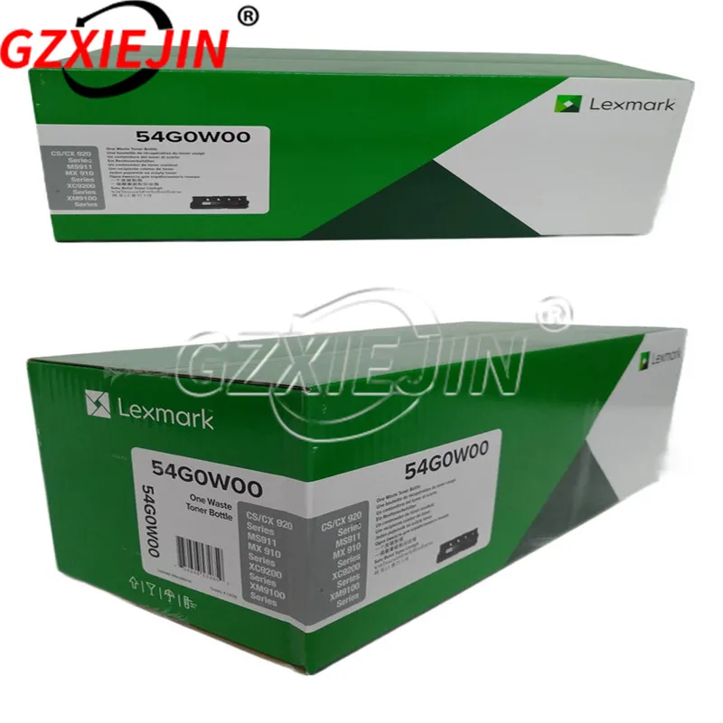 For Lexmark CS921 CS923 CX920 CX922 CX923 CX924 MS911 MX911 MX912 XC9225 Printer 54G0W00 Waste Toner Bottle / Box / Container