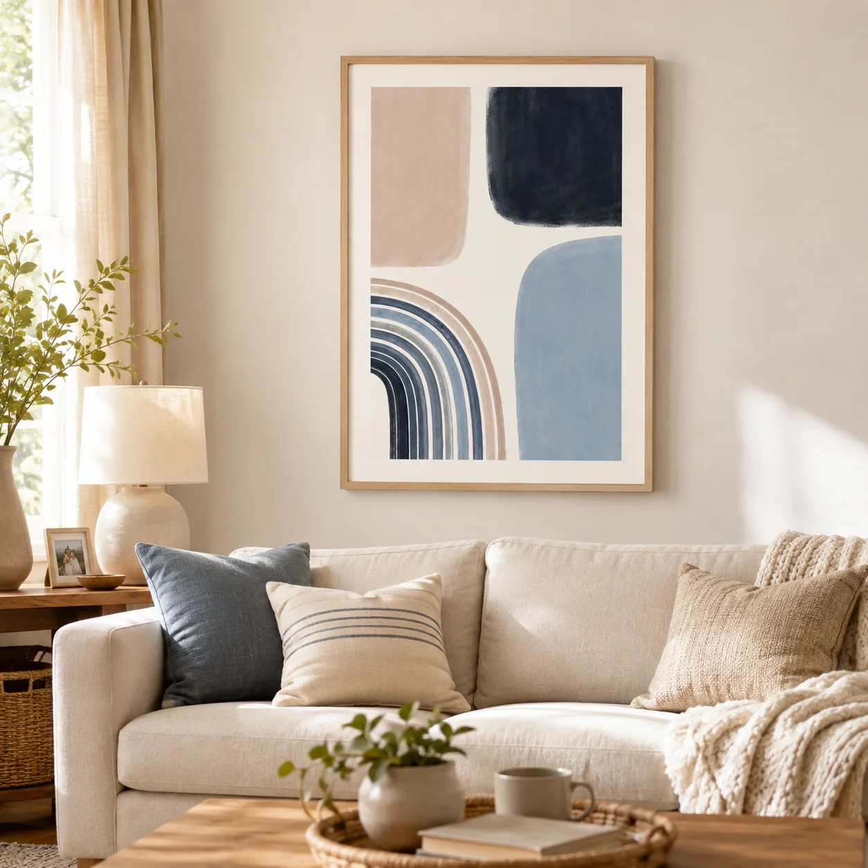 Canvas Wall Print,Modern Art Illustration,High‑Grade Home Decoration Artwork for Bedroom,Living Room,Office & Interior Space