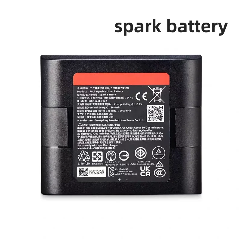 100%Original 6000mAh 14.4V for Positive Grid Spark 2 LIVE EDGE Spark Battery Wireless Bluetooth Speaker Battery