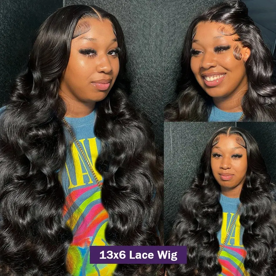 Melodie Body Wave 150 Density 20 inch 13X6 HD Human Hair Lace Frontal Wig Glueless Water Wave 13X4 Front Brazilian For Women