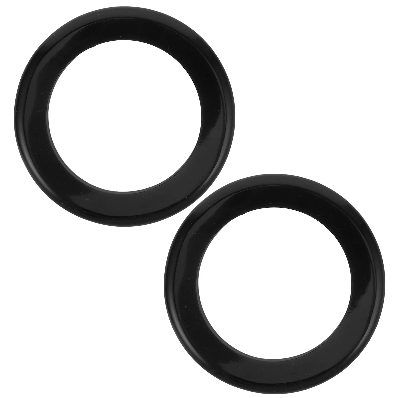 

2Pcs Umbrella Hole Ring Set Black Patio Table Parasol Hole Rings Outdoor Garden Sunshade Fixing Tool Durable Portable