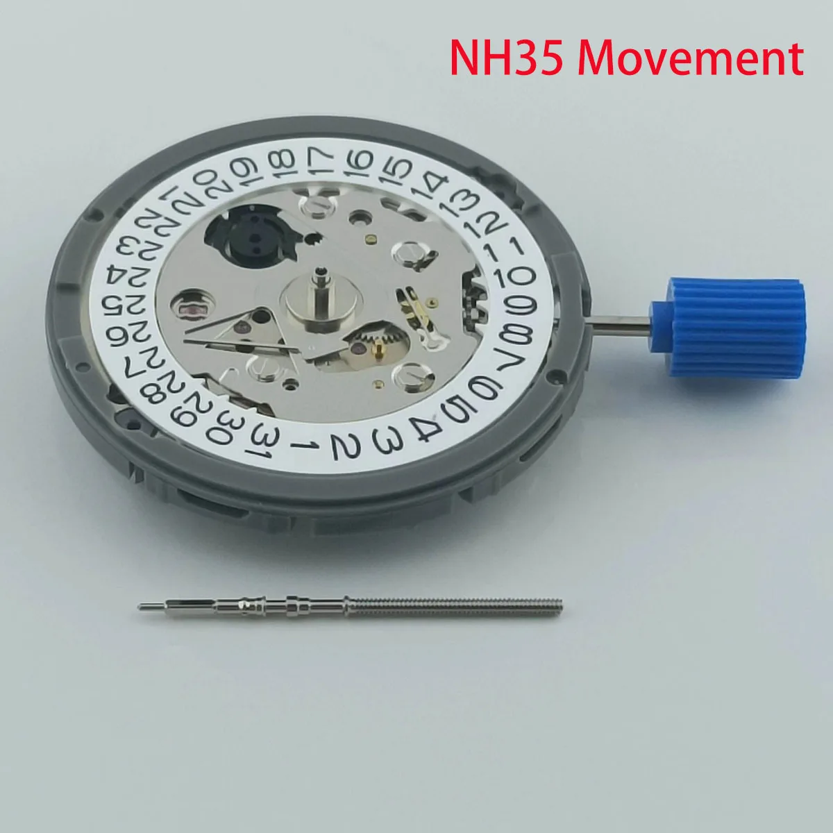 Japan Genuine NH35 Automatic Mechanical Movement High Accuracy 24 Jewels Mod Watch Replacement NH35A Date at 3:00