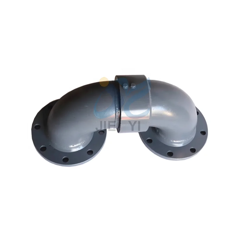

3 '' Stainless Steel Material Double Elbow Flange Connection 360 Degree Rotating Hydraulic Swivel Joint For Pipeline Connection