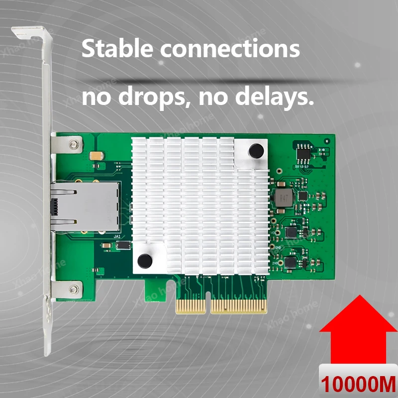 10GBase-T PCIe 3.0 x4 Network Card For Marvell AQC113 RJ45 Multi-Gigabit Ethernet Adapter (10G/5G/2.5G ) for Server/Desktop/NAS