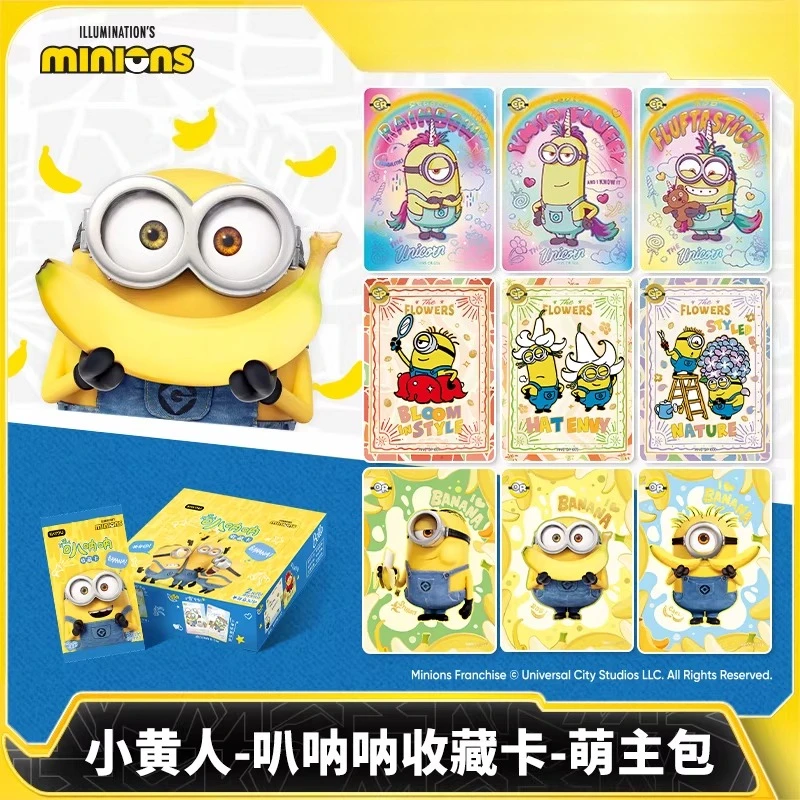 

Официальные коллекционные карточки Kayou Minions: милый набор Master Pack с редкими карточками CR, коллекционный подарочный набор-сюрприз