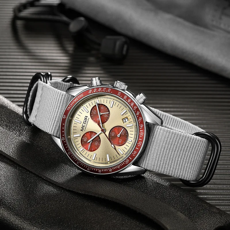 Top Hot Selling Top Brand 6-pin Multi-function Classic Creative Design Quartz Watch Men High Quality Personality Watch Fashion