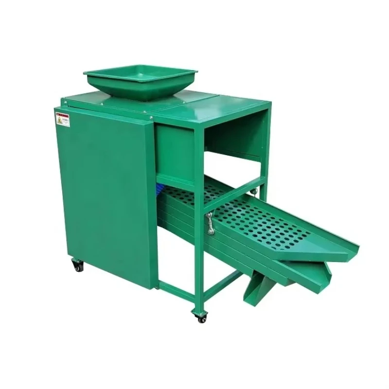 

Household garlic clove screening machine