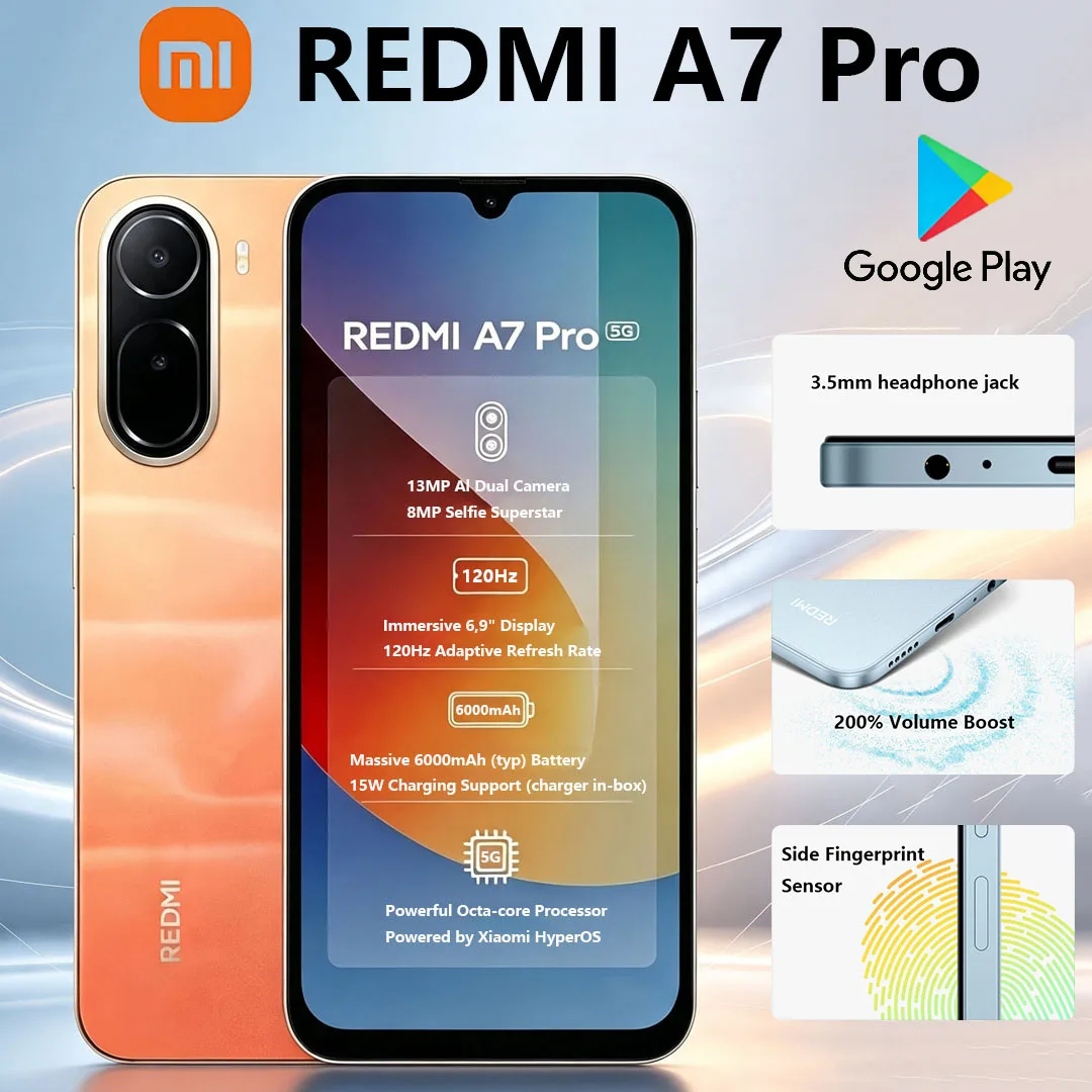 Xiaomi Redmi A7pro 5G Dual-SIM Mobile Phone 6.9