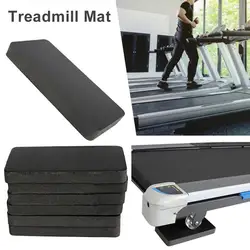 6PCS Treadmill Mat Sound Insulation Cushion Exercise Equipment Mat High Density Rubber For Treadmill Shock Absorption